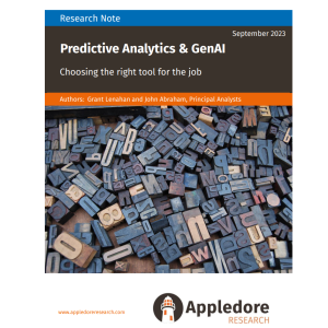 Predictive Analytics and GenAI: Choosing the Right Tool for the Job